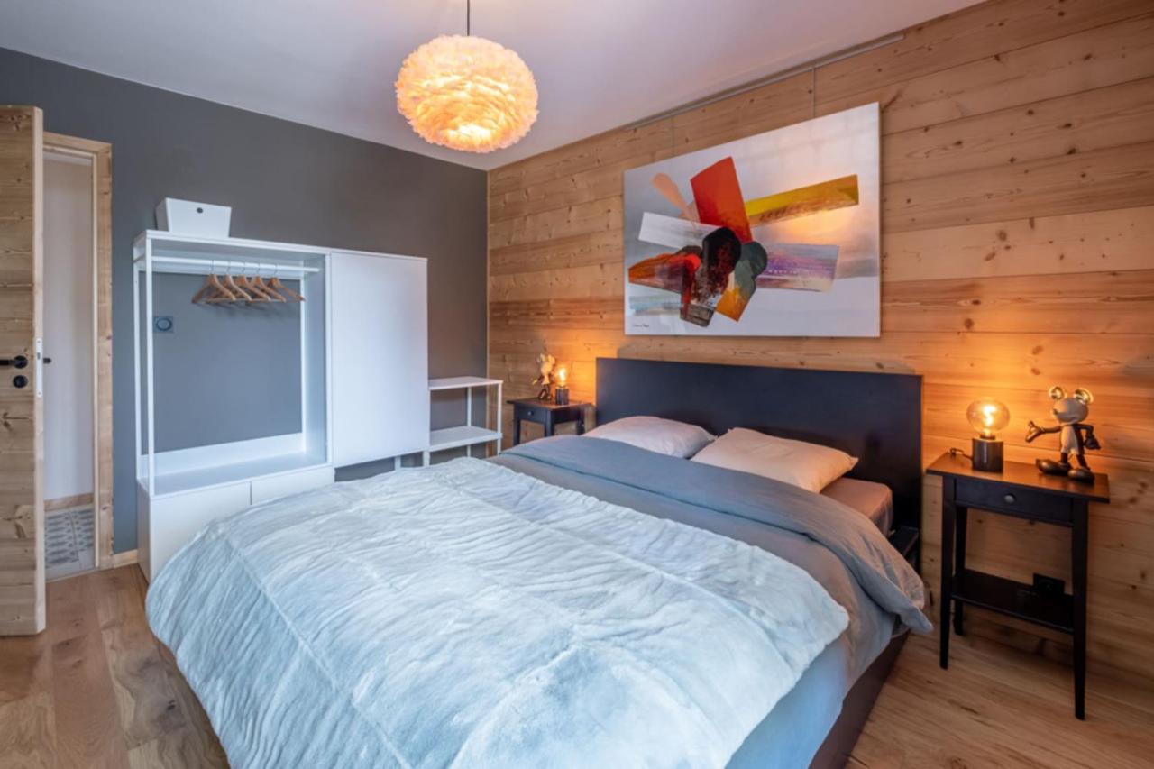 Newly Renovated Apartment With Mont Blanc View Chamonix Zewnętrze zdjęcie