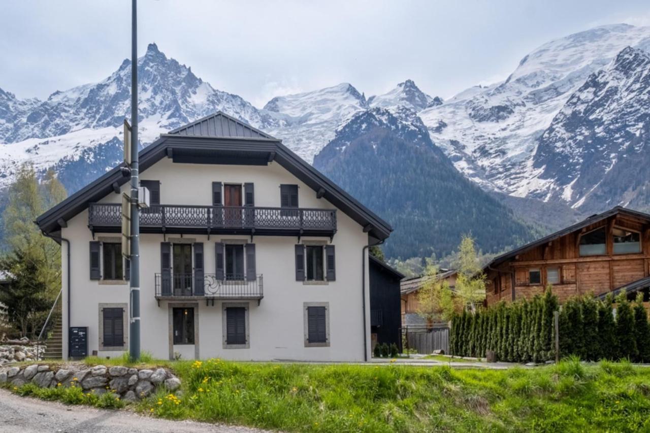 Newly Renovated Apartment With Mont Blanc View Chamonix Zewnętrze zdjęcie